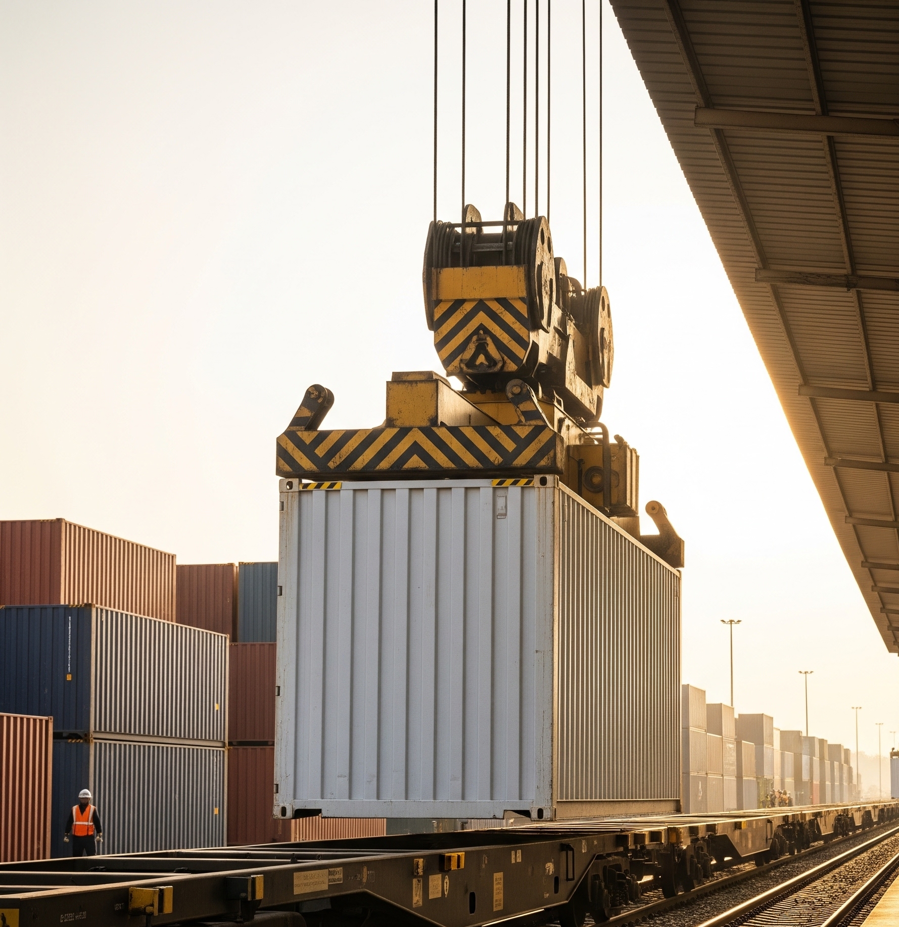 Container handling and logistics